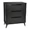 Hello Honey® 37.5" Yume Mid Century Modern Solid Wood 3-Drawer Dresser Chest